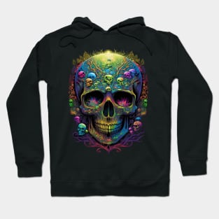 Psychodelic skull Hoodie